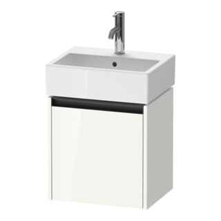 Duravit Meuble sous lavabo Ketho.2 43,4x33,8x44 cm, 1 porte, wd, à droite, blanc brillant