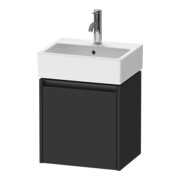 Duravit Meuble sous lavabo Ketho.2 43,4x33,8x44 cm, 1 porte, wd, à droite, gris m