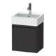 Duravit Meuble sous lavabo Ketho.2 43,4x33,8x44cm, 1 porte, wd, à gauche, gris m-1