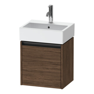 Duravit Meuble sous lavabo Ketho.2 43,4x33,8x44cm, 1 porte, wd, à gauche, N foncé