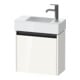Duravit Meuble sous-lavabo Ketho.2 48,4x23,8 cm, à droite, blanc brillant, 1 porte, suspendu-1