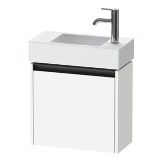 Duravit Meuble sous lavabo Ketho.2 48,4x23,8 cm, à droite, blanc mat, 1 porte, suspendu