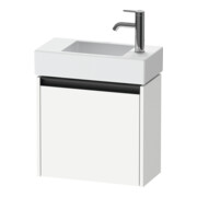 Duravit Meuble sous lavabo Ketho.2 48,4x23,8 cm, à droite, blanc mat, 1 porte, suspendu