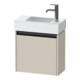 Duravit Meuble sous lavabo Ketho.2 48,4x23,8 cm, à droite, taupe, 1 porte, suspendu-1
