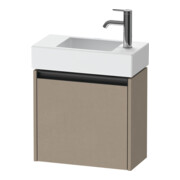 Duravit Meuble sous lavabo Ketho.2 48,4x23,8 cm, à gauche, blanc, 1 porte, suspendu