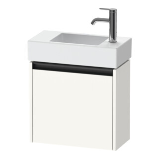 Duravit Meuble sous-lavabo Ketho.2 48,4x23,8 cm, à gauche, blanc mat, 1 porte, suspendu