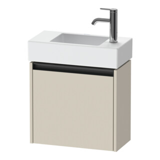 Duravit Meuble sous lavabo Ketho.2 48,4x23,8 cm, à gauche, mat, 1 porte, suspendu