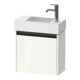 Duravit Meuble sous-lavabo Ketho.2 48,4x23,8 cm, angle gauche, blanc brillant, 1 porte, suspendu-1