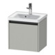 Duravit Meuble sous-lavabo Ketho.2 48,4x37,5x44 cm, 1 tiroir, suspendu, béton grisé-1