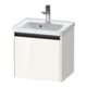 Duravit Meuble sous-lavabo Ketho.2 48,4x37,5x44cm, 1 tiroir, suspendu, blanc brillant-1