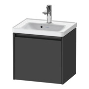 Duravit Meuble sous lavabo Ketho.2 48,4x37,5x44cm, 1 tiroir, suspendu, graph ma-1