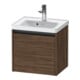 Duravit Meuble sous lavabo Ketho.2 48,4x37,5x44cm, 1 tiroir, suspendu, noyer foncé-1