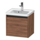 Duravit Meuble sous lavabo Ketho.2 48,4x37,5x44cm, 1 tiroir, suspendu, noyer naturel-1