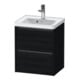 Duravit Meuble sous lavabo Ketho.2 48,4x37,5x54,9 cm, 2 tiroirs, suspendu, blanc œuf-1