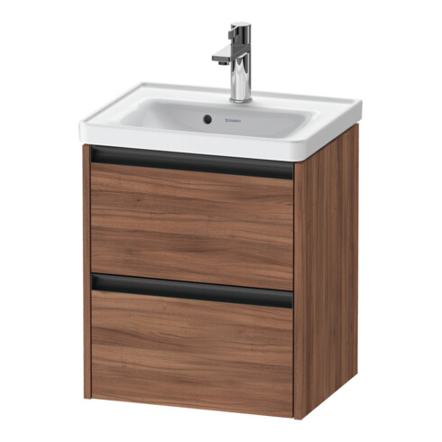 Duravit Meuble sous-lavabo Ketho.2 48,4x37,5x54,9cm, 2 tiroirs, noyer naturel