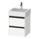 Duravit Meuble sous-lavabo Ketho.2 48,4x46 cm, blanc mat, 2 tiroirs, suspendu-1