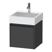 Duravit Meuble sous lavabo Ketho.2 48,4x46 cm, graph ma, 1 tiroir, suspendu