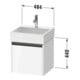 Duravit Meuble sous lavabo Ketho.2 48,4x46 cm, graph ma, 1 tiroir, suspendu-3
