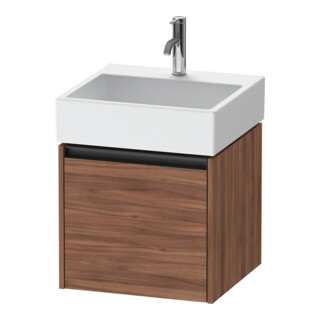 Duravit Meuble sous lavabo Ketho.2 48,4x46 cm, noyer naturel, 1 tiroir, suspendu