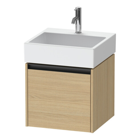 Duravit Meuble sous-lavabo Ketho.2 48,4x46 cm, Oeuf Naturel, 1 tiroir, suspendu