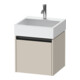Duravit Meuble sous-lavabo Ketho.2 48,4x46 cm, taupe, 1 tiroir, suspendu-1