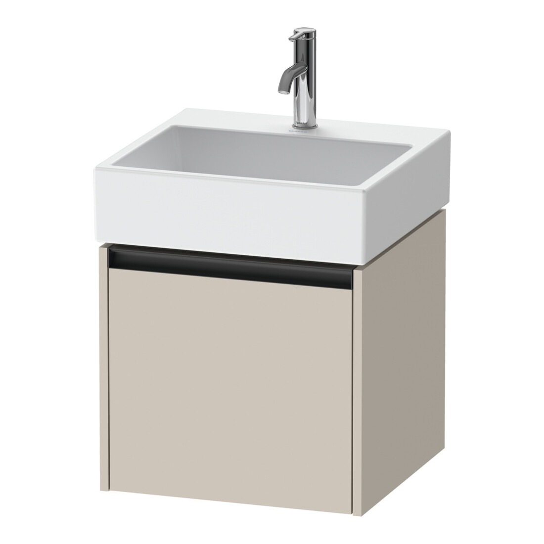 Duravit Meuble sous-lavabo Ketho.2 48,4x46 cm, taupe, 1 tiroir, suspendu