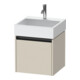 Duravit Meuble sous-lavabo Ketho.2 48,4x46cm, Tau mat, 1 tiroir, suspendu-1