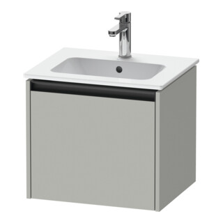 Duravit Meuble sous-lavabo Ketho.2 51x42x44 cm, 1 tiroir, suspendu, béton mat