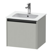 Duravit Meuble sous-lavabo Ketho.2 51x42x44 cm, 1 tiroir, suspendu, béton mat