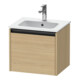 Duravit Meuble sous-lavabo Ketho.2 51x42x44 cm, 1 tiroir, suspendu, chêne naturel-1
