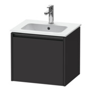 Duravit Meuble sous-lavabo Ketho.2 51x42x44 cm, 1 tiroir, suspendu, graphite mat