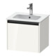 Duravit Meuble sous lavabo Ketho.2 51x42x44cm, 1 tiroir, suspendu, blanc brillant-1