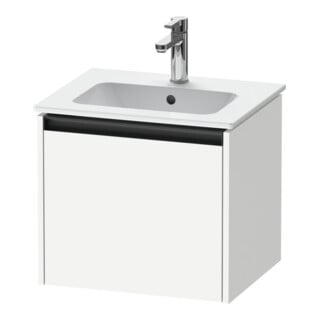 Duravit Meuble sous lavabo Ketho.2 51x42x44cm, 1 tiroir, suspendu, blanc mat