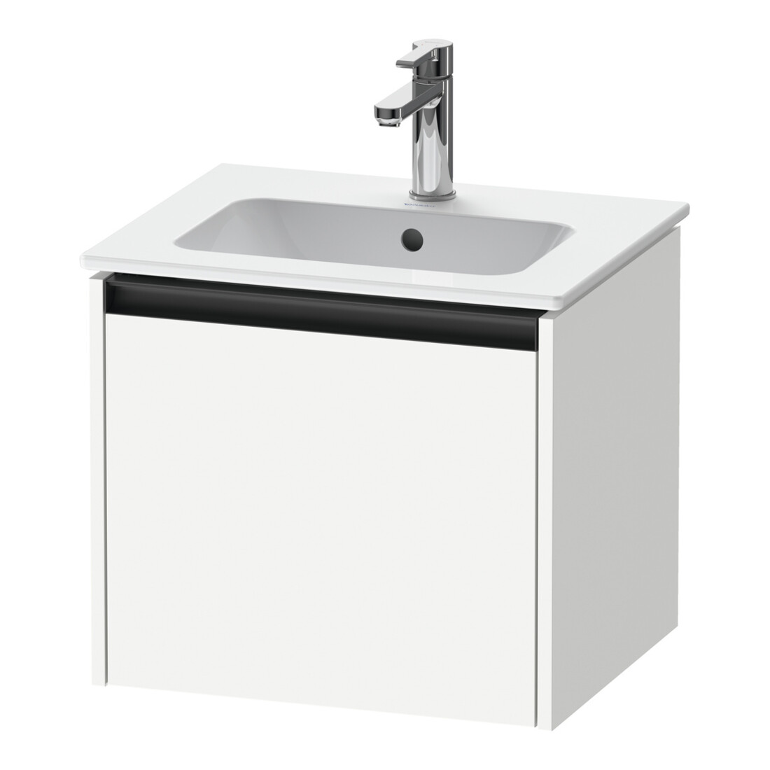 Duravit Meuble sous lavabo Ketho.2 51x42x44cm, 1 tiroir, suspendu, blanc mat