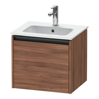 Duravit Meuble sous lavabo Ketho.2 51x42x44cm, 1 tiroir, suspendu, noyer naturel