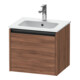 Duravit Meuble sous lavabo Ketho.2 51x42x44cm, 1 tiroir, suspendu, noyer naturel-1