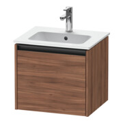 Duravit Meuble sous lavabo Ketho.2 51x42x44cm, 1 tiroir, suspendu, noyer naturel
