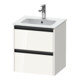 Duravit Meuble sous lavabo Ketho.2 51x42x54,9 cm, 2 tiroirs, suspendu, blanc brillant-1