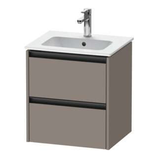 Duravit Meuble sous lavabo Ketho.2 51x42x54,9 cm, 2 tiroirs, suspendu, mat basique