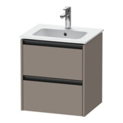 Duravit Meuble sous lavabo Ketho.2 51x42x54,9 cm, 2 tiroirs, suspendu, mat basique-1
