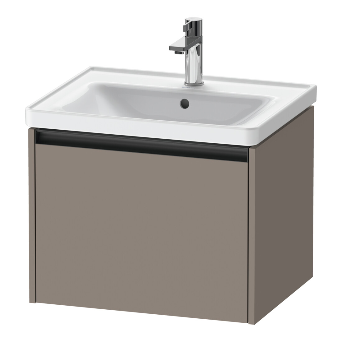 Duravit Meuble sous-lavabo Ketho.2 58,4x45,5 cm, bas, 1 tiroir, suspendu mural