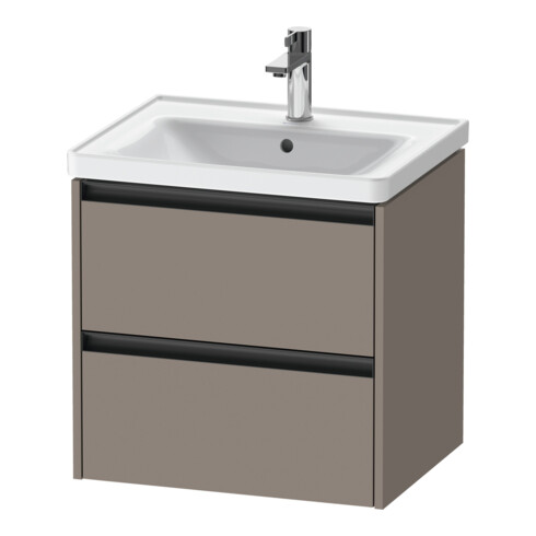 Duravit Meuble sous-lavabo Ketho.2 58,4x45,5 cm, bas, 2 tiroirs, suspendu