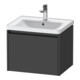 Duravit Meuble sous-lavabo Ketho.2 58,4x45,5 cm, graph ma, 1 tiroir, suspendu-1