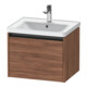 Duravit Meuble sous lavabo Ketho.2 58,4x45,5 cm, noyer naturel, 1 tiroir, suspendu-1