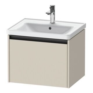 Duravit Meuble sous-lavabo Ketho.2 58,4x45,5 cm, Tau mat, 1 tiroir, suspendu