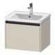 Duravit Meuble sous-lavabo Ketho.2 58,4x45,5 cm, Tau mat, 1 tiroir, suspendu-1