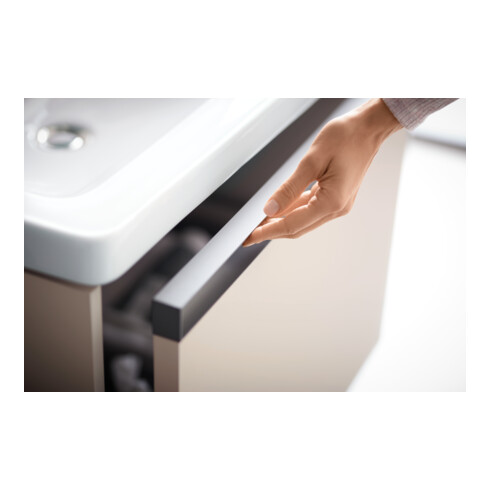 Duravit Meuble sous-lavabo Ketho.2 58,4x45,5 cm, Tau mat, 1 tiroir, suspendu