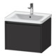 Duravit Meuble sous-lavabo Ketho.2 58,4x45,5cm, graphite mat, 1 tiroir, suspendu-1