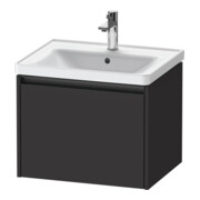 Duravit Meuble sous-lavabo Ketho.2 58,4x45,5cm, graphite mat, 1 tiroir, suspendu
