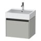 Duravit Meuble sous lavabo Ketho.2 58,4x46 cm, béton gris, 1 tiroir, suspendu-1